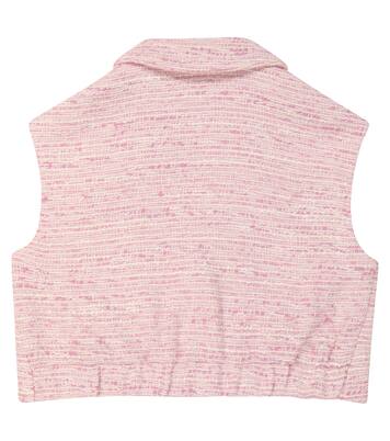 Bouclé vest | Monnalisa