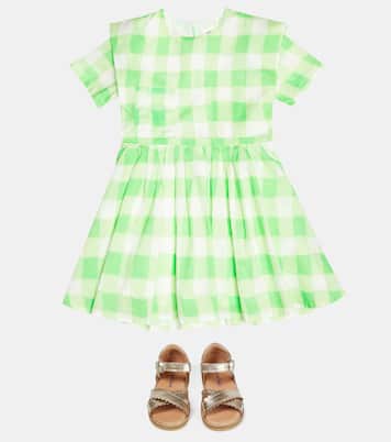 Robe en coton à carreaux | Morley