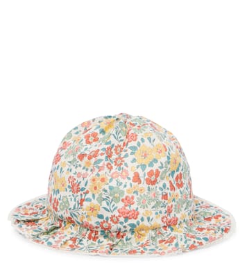 Baby floral cotton hat | Tartine et Chocolat