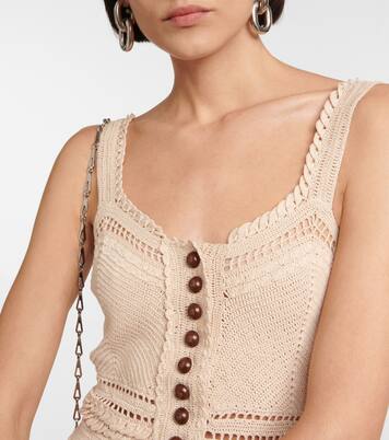 Robe en crochet de coton | Rabanne