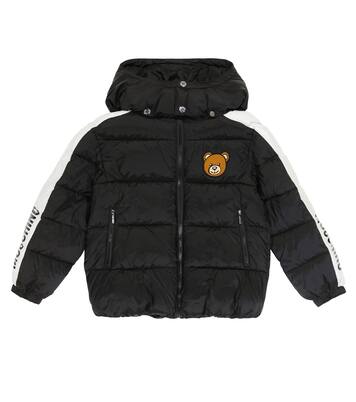 Appliquéd puffer jacket | Moschino Kids