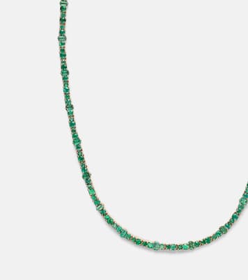 Collier Rivulet en or 18 ct et émeraudes | Ileana Makri
