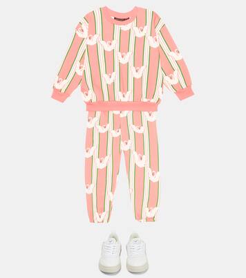 Pantalon de survêtement imprimé en coton | Mini Rodini