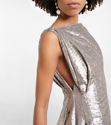 Robe midi Chaya à sequins | Emilia Wickstead