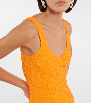 Bartlette crinkled minidress | LoveShackFancy