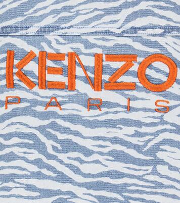 Printed denim shirt | Kenzo Kids