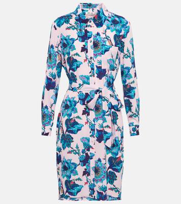 Robe chemise Prita à fleurs | Diane von Furstenberg
