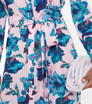 Robe chemise Prita à fleurs | Diane von Furstenberg