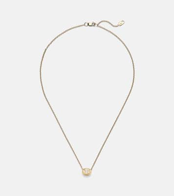 Halskette Lenox Reign aus 18kt Gelbgold mit Diamant | Melissa Kaye