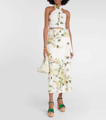 Plateausandalen Bebe aus Veloursleder | Gianvito Rossi