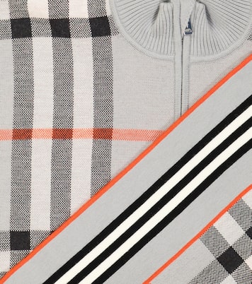Burberry Check wool poncho | Burberry Kids
