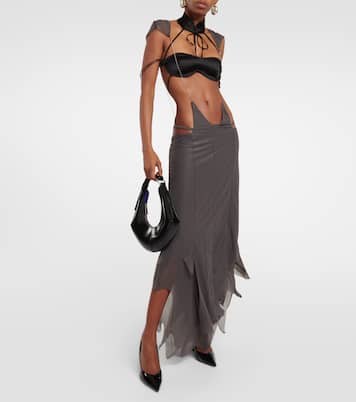 Draped maxi dress | Didu