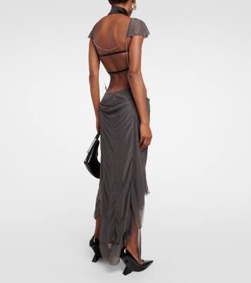 Draped maxi dress | Didu