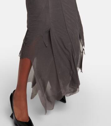 Draped maxi dress | Didu