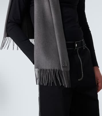 Écharpe en soie et cachemire | Prada