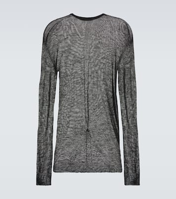 Jersey translúcido de lana | Rick Owens