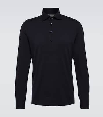 Pull polo en coton | Brunello Cucinelli
