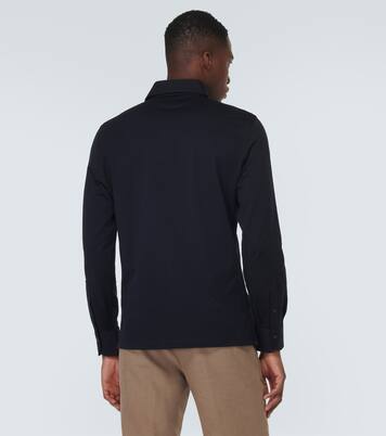 Pull polo en coton | Brunello Cucinelli