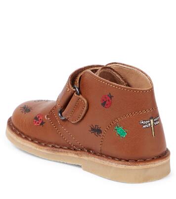 Bestickte Stiefel aus Leder | Petit Nord