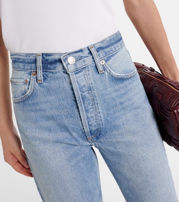 High-Rise Straight Jeans 90’s Pinch Waist | Agolde