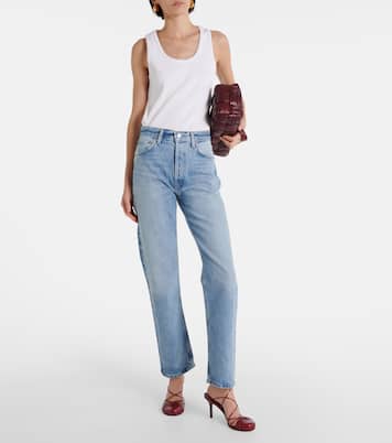 High-Rise Straight Jeans 90’s Pinch Waist | Agolde