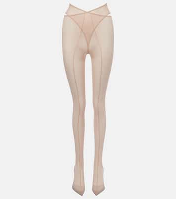 Cheopissima mesh over-the-knee boots | The Attico