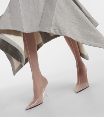 Cheopissima mesh over-the-knee boots | The Attico