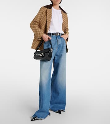 Embroidered cotton jersey T-shirt | Gucci