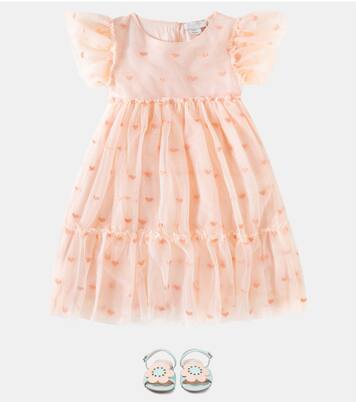Embroidered tulle dress | Stella McCartney Kids