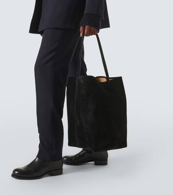 Sac N/S Park Large en daim | The Row