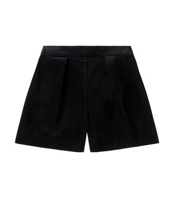 Flash cotton velvet shorts | Bonpoint