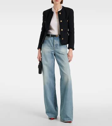 Top en laine et soie mélangées | Vince