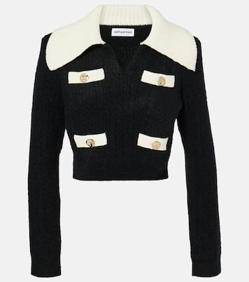 Pull en alpaga mélangé | Self-Portrait