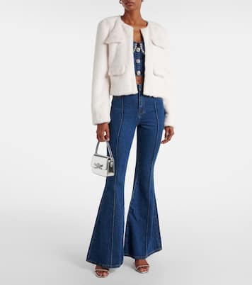 Jacke aus Faux Shearling | Self-Portrait