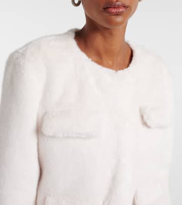 Jacke aus Faux Shearling | Self-Portrait