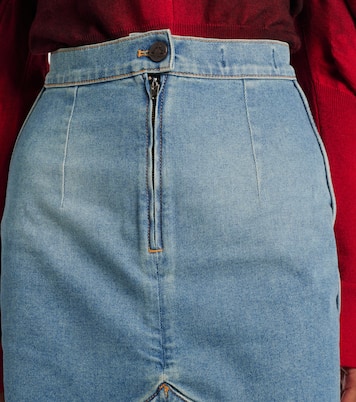 Orb denim pencil skirt | Vivienne Westwood