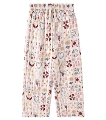 Folklore linen-blend wide-leg pants | Rylee + Cru