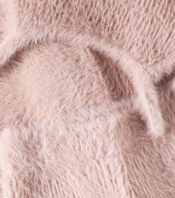 Fuzzy knitted top and pants set | Rylee + Cru