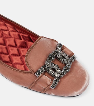 Kate embellished velvet ballet flats | Tod's