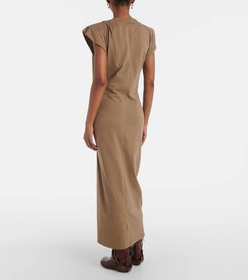 Abito lungo Nadela in jersey di cotone | Isabel Marant