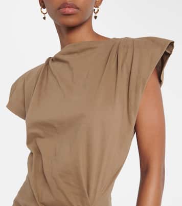 Abito lungo Nadela in jersey di cotone | Isabel Marant