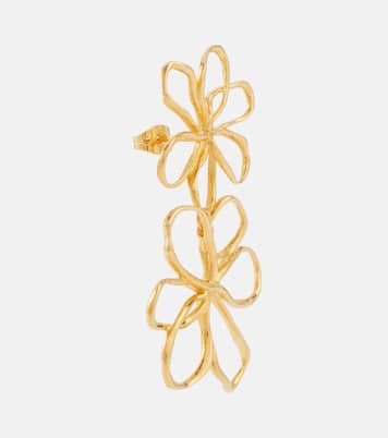 Boucles d’oreilles Threaded Flower | Oscar de la Renta