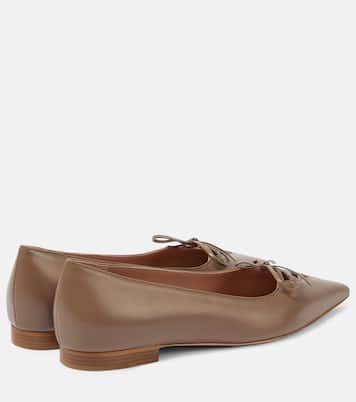 Hedy 10 leather ballet flats | Malone Souliers