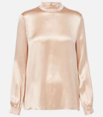 Bluse aus Seidencharmeuse | Tom Ford