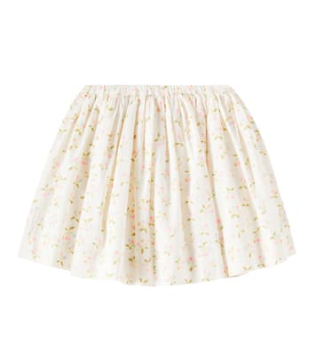 Suzon floral cotton skirt | Bonpoint