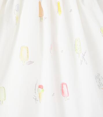 Robe Anne imprimée en coton | Bonpoint