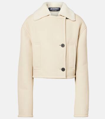 Marino cropped shearling jacket | Jacquemus
