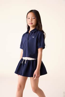 Polo en mezcla de algodón con logo | Il Gufo