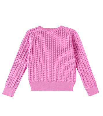 Cable-knit cotton sweater | Polo Ralph Lauren Kids