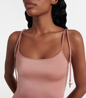 针织连体泳衣 | Chloé